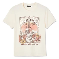 The Pink Closet Women's Nashville Tee, Sizes XS-XL