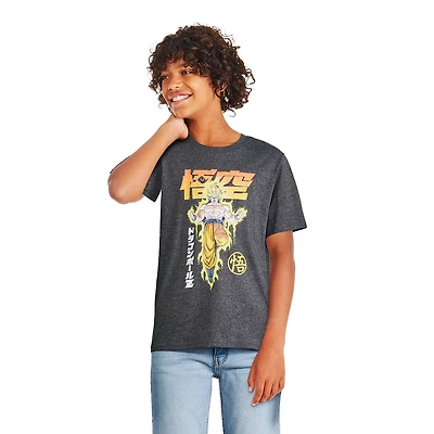 T-shirt avec imprimé Dragon Ball Z pour garçons