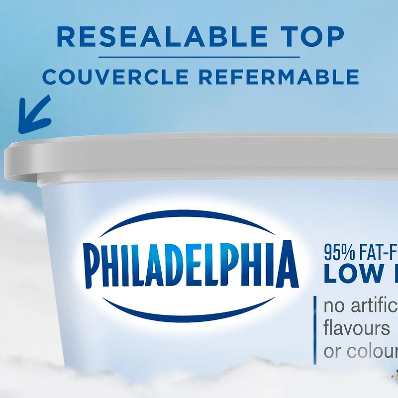 Fromage à la crème Philadelphia faible en gras 227g