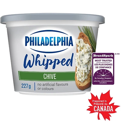 Fromage à la crème Philadelphia Fouetté Ciboulette 227g
