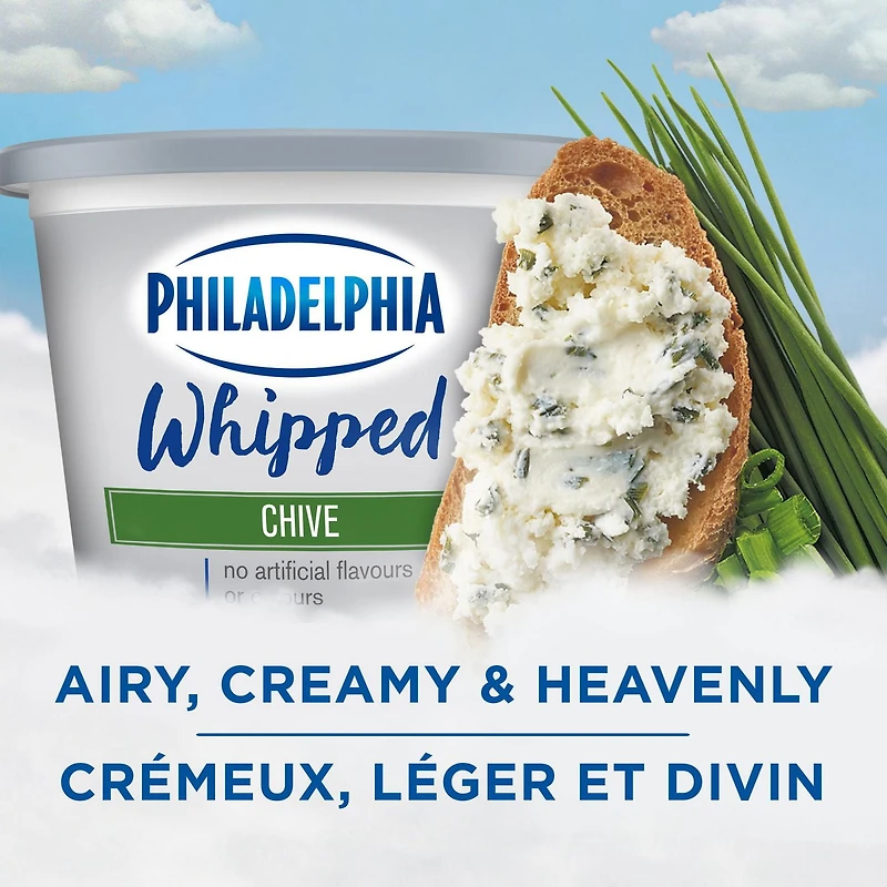 Fromage à la crème Philadelphia Fouetté Ciboulette 227g