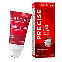 Precise Pain Relief Cream from the Makers of Tylenol, 4% Lidocaine, Fast, Effective Pain Relief, Unscented, 113 g