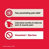Precise Pain Relief Cream from the Makers of Tylenol, 4% Lidocaine, Fast, Effective Pain Relief, Unscented, 113 g