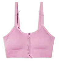 Athletic Works Women's Zipper Bra