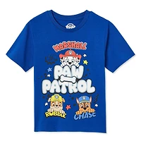 Paw Patrol Boys' Short Sleeve Tee, Sizes XS-M