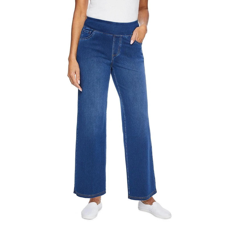 Iyla Women's Knit Denim Pant, Sizes XS-XXL