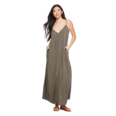 George Women's Crinkled Maxi Dress, Sizes XS-XXL