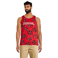 Marvel Men's Deadpool Tank, Sizes S-XL