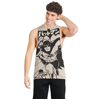T-shirt de musculation Batman DC pour hommes Tailles P-TG
