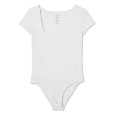 Justaucorps à encolure dégagée George pour femmes Tailles TP–TTG