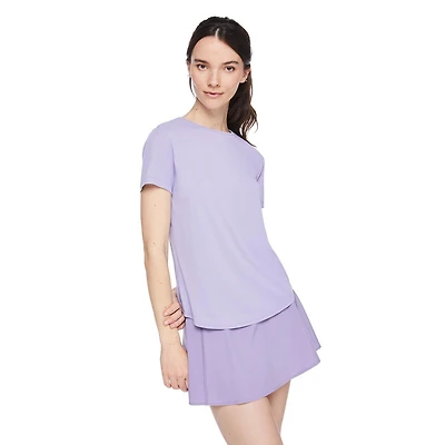 T-shirt à manches courtes Athletic Works pour femmes