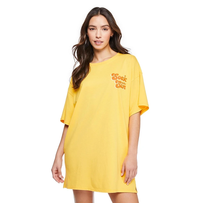 No Boundaries Women's Sleep Shirt, Sizes XS-XXL