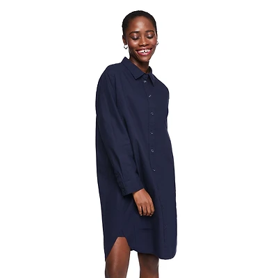 Robe-chemise boutonnée à l’avant George pour femmes Tailles TP–TTG