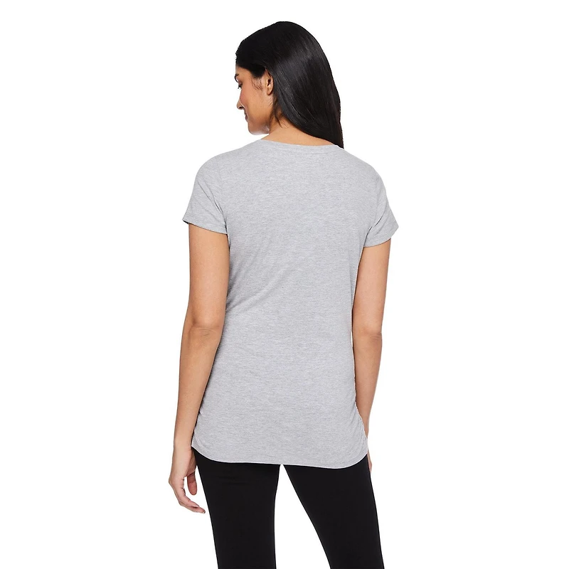 Disney Women's Maternity Stitch Ruched Tee