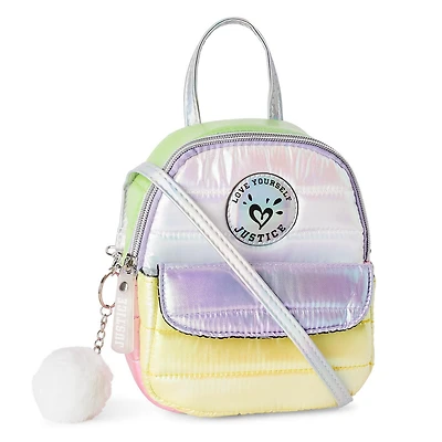 Justice Girls' Crossbody Backpack