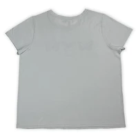 Pink closet-Tee-shirt à manches courtes taille plus pour femme