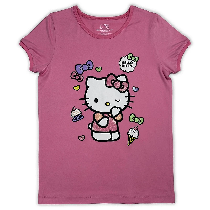 Hello Kitty 2 piece pyjama set for girls.
