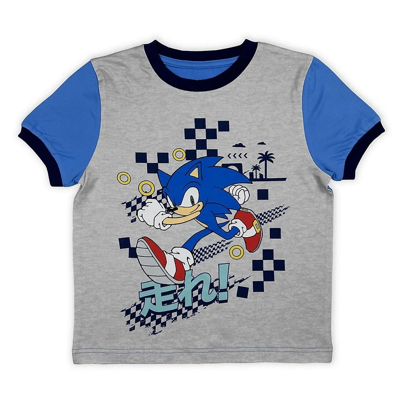 Sonic Boy's 2 piece pyjama set.
