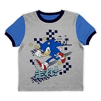 Sonic Boy's 2 piece  pyjama set.