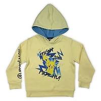 Pokemon Sweat à capuche à manches longues pour garçon