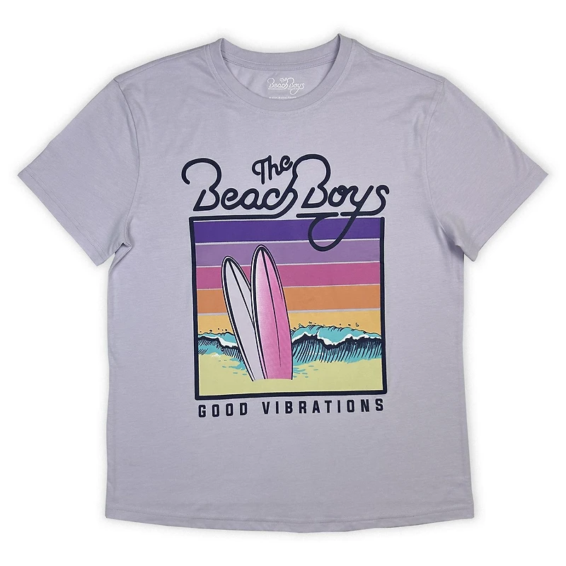 Beach Boys- Ladie's  short sleeve tee shirt., Sizes XS to XL