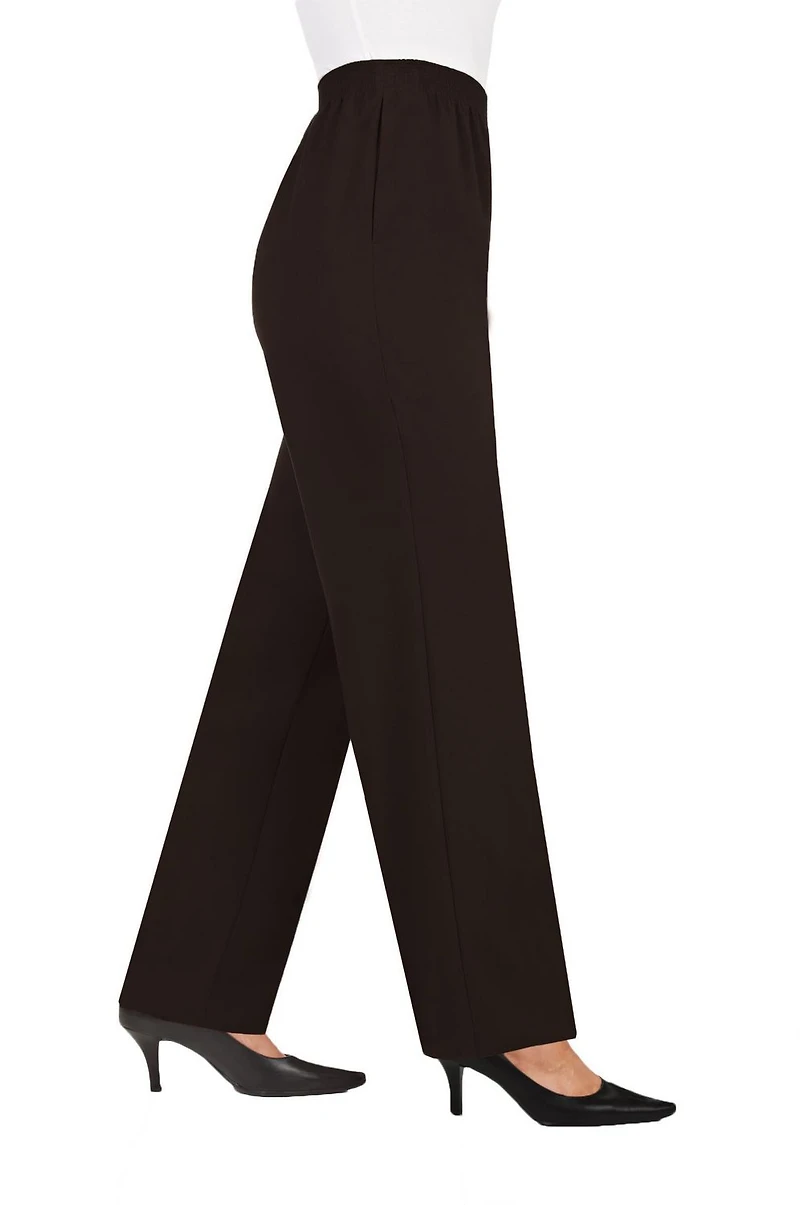 Alia Women's Pull On Straight Pant