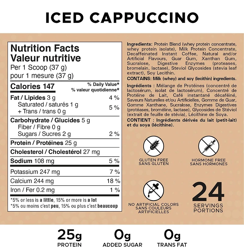 Revolution Nutrition High Whey Iced Cappuccino 2 lbs