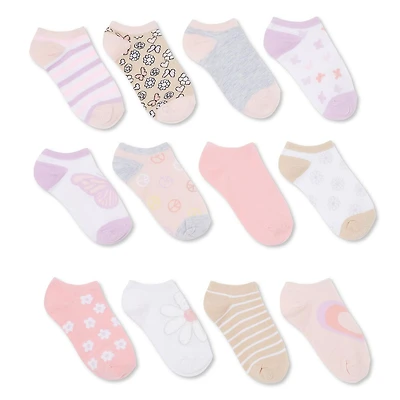 Lot de 12 paires socquettes George pour filles
