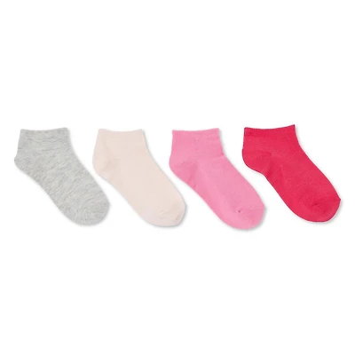 Lot de 4 paires socquettes George pour filles Pointures 11/2-3/6