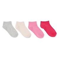 Lot de 4 paires socquettes George pour filles Pointures 11/2-3/6