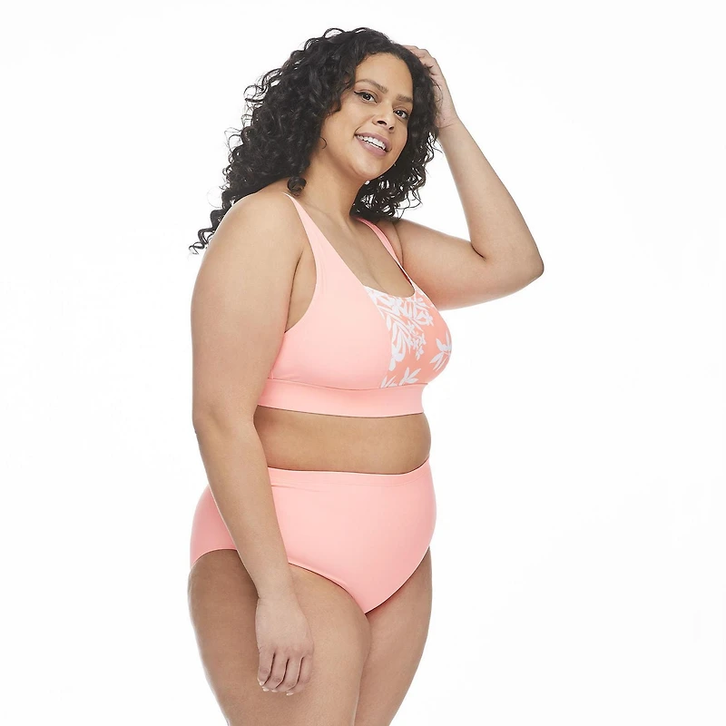 Haut de bikini avec encolure carrée George Plus pour femmes