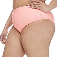 Bas de bain échancré taille haute George Plus pour femmes