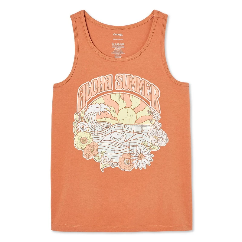 Débardeur avec imprimé graphique George pour filles