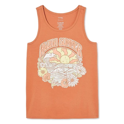 Débardeur avec imprimé graphique George pour filles