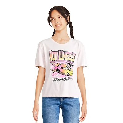 Hot Wheels Girls' Short Sleeve Tee