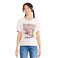 Hot Wheels Girls' Short Sleeve Tee