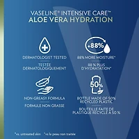 Vaseline Intensive Care Aloe Vera Hydration Body Lotion, 295 ml Lotion
