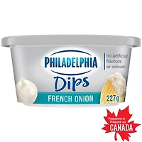 Trempette Philadelphia Oignon à la française 227g