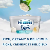 Trempette Philadelphia Oignon à la française 227g