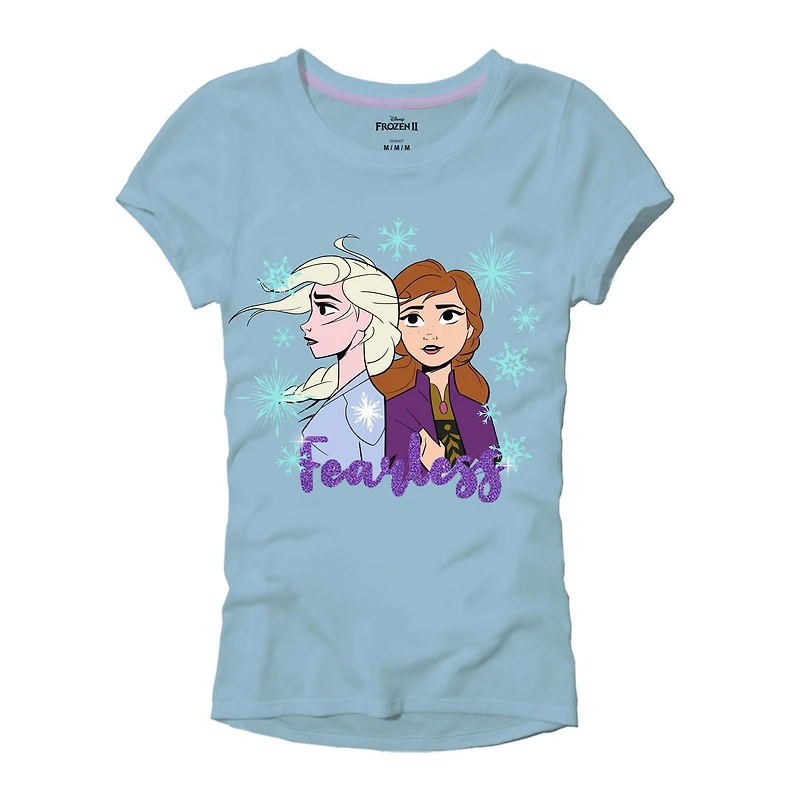 T-shirt Frozen Two They Are Fearless pour fille