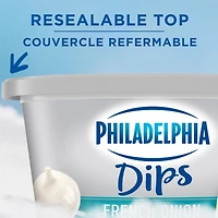 Trempette Philadelphia Oignon à la française 227g