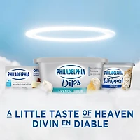 Trempette Philadelphia Oignon à la française 227g