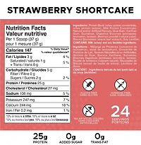 Revolution Nutrition, High Whey, Poudre de Protéines 2LB, 25 g de Protéines par Dosette, 908 g, 24 Portions, Sans Gluten, Masse Musculaire Maigre pour Hommes et Femmes, Shortcake à la Fraise (2 Livres)