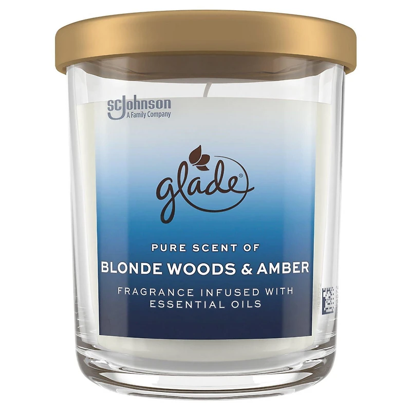 Glade® grand chandelle, Bois blonds et ambre