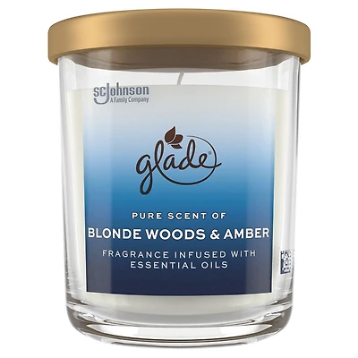 Glade® grand chandelle, Bois blonds et ambre