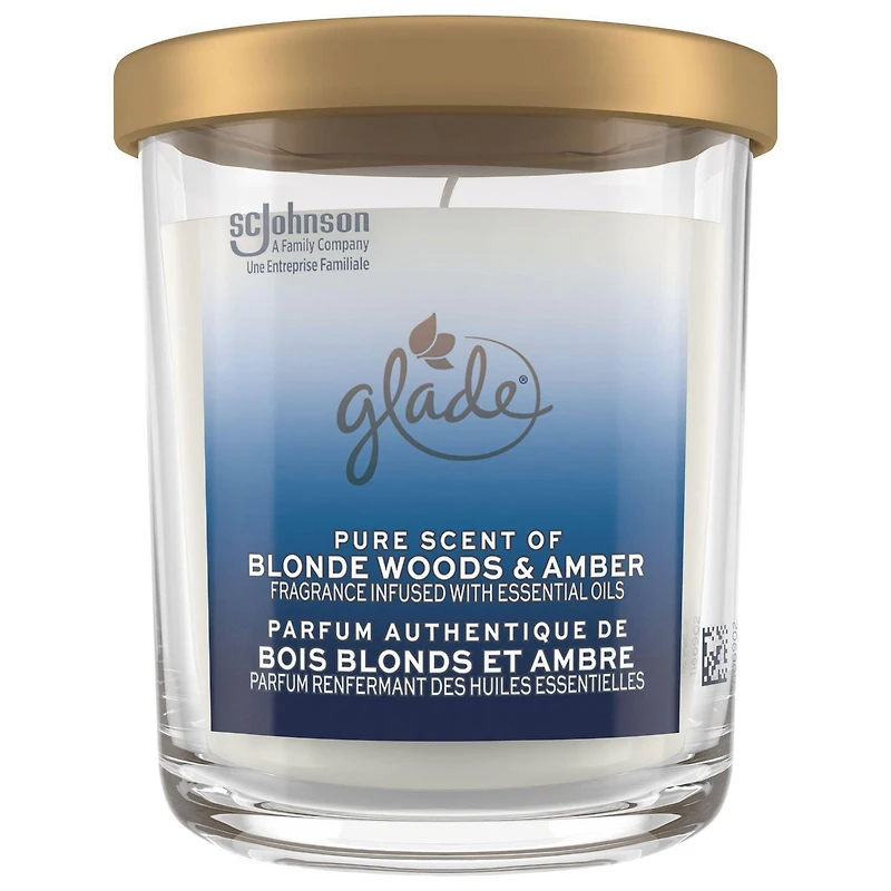 Glade® grand chandelle, Bois blonds et ambre