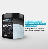 Revolution Nutrition Pure EAA Powder, Essential Amino Acids for Post Workout Recovery,  Gluten Free, Zero Calorie, Zero Sugar,with Electrolytes, 5g EAAs per Serving, Rainbow Belts, 240g (26 Servings)