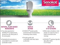 Senokot•S Natural Senna Laxative plus Stool Softener 20 Tablets, Natural Laxative