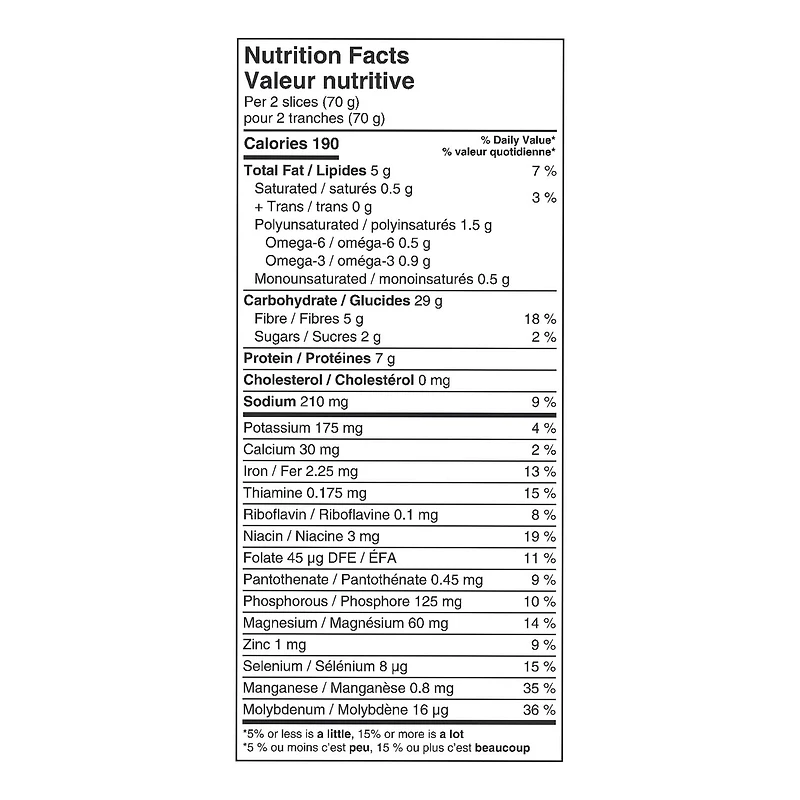 Stonemill® Clearly Good Quinoa and Flax Sliced Bread