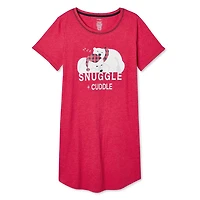 George Women's Rolled Sleeve Nightshirt